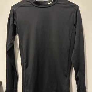 Nike Black Compression Dri-Fit Long Sleeve Top